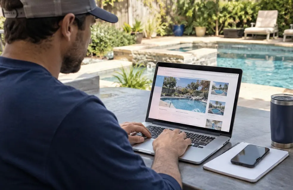 Qué Debe Tener la Página Web de un Piscinero: 12 Cosas que Traen Llamadas