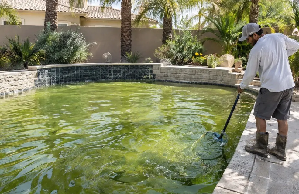 Quanto Cobrar para Recuperar uma Piscina Verde (e Fazer Virar Cliente Semanal)